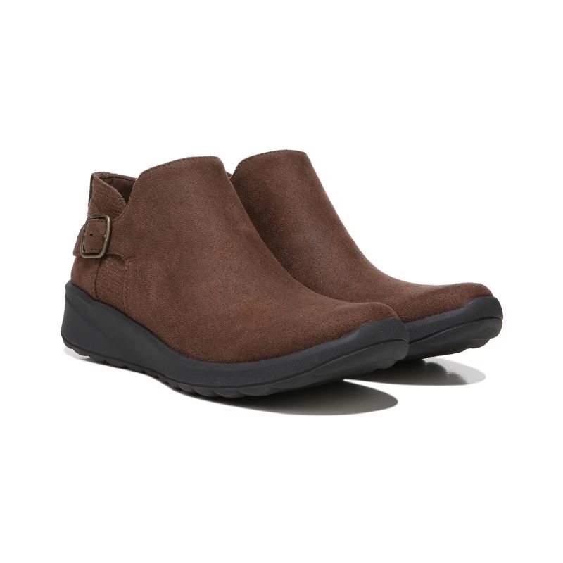 Bzees Women's Get Going Ankle Boot-Friar Brown
