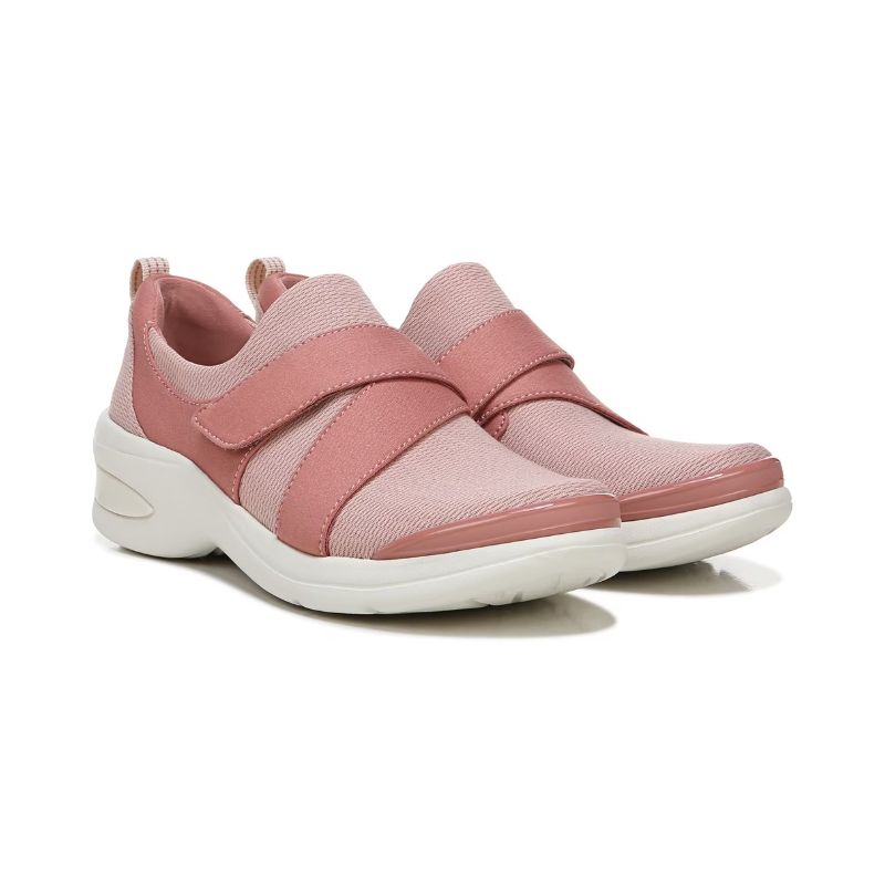 Bzees Women's Refresh Slip On Sneaker-Canyon Clay Pink Fabric